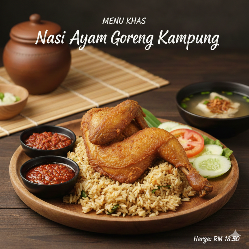 Nasi Ayam Goreng Kampung